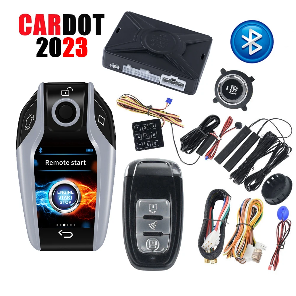 

Cardot Smart Phone App Car Key Lock Or Unlock Remote Start Stop Engine Keyless Entry Sysytem