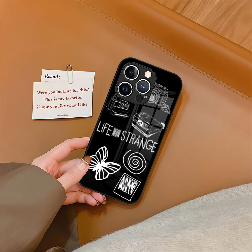 Защитный чехол из закаленного стекла для iPhone 15 13 14 12 11 Pro XS Max Plus Mini X XR 8 7 6s SE2020