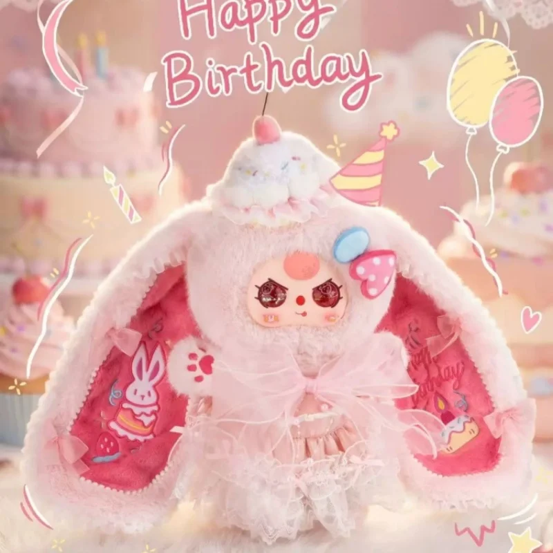 Новинка в наличии: Серия Blind Box Baby Three Happy Birthday 400% — Милая модная плюшевая игрушка, настольное украшение, подарок на день рождения (art.: 3920daa36da55) - 3920daa36da55