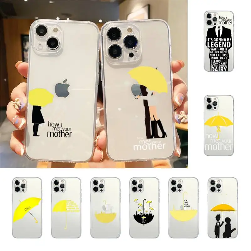 

America Sitcom How I Met Your Mothe Phone Case For Iphone 7 8 Plus X Xr Xs 11 12 13 Se2020 Mini Mobile Iphones 14 Pro Max Case