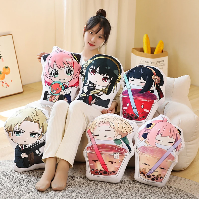 

40cm SPY X FAMILY Plush Doll Anime SPY FAMILY Twilight Yor Forger Anya Forger Cute Soft Plush Pillow Toys