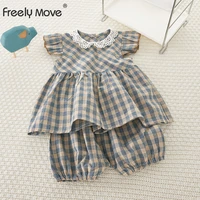 freely move baby girl clothing sets princess newborn girl clothes tops and shorts kids clothes baby girl outfit infant clothing