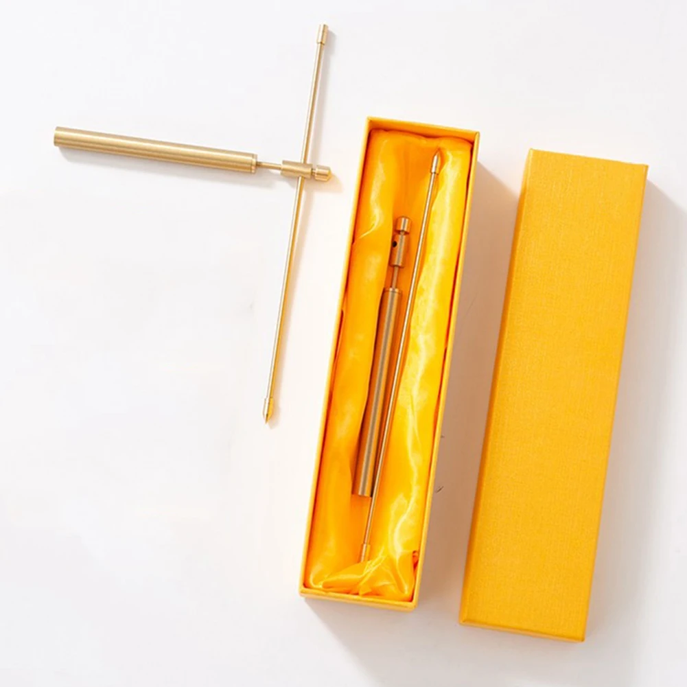 1 пара медного дракона ищущего окуня уличный Регулируемый детектор воды