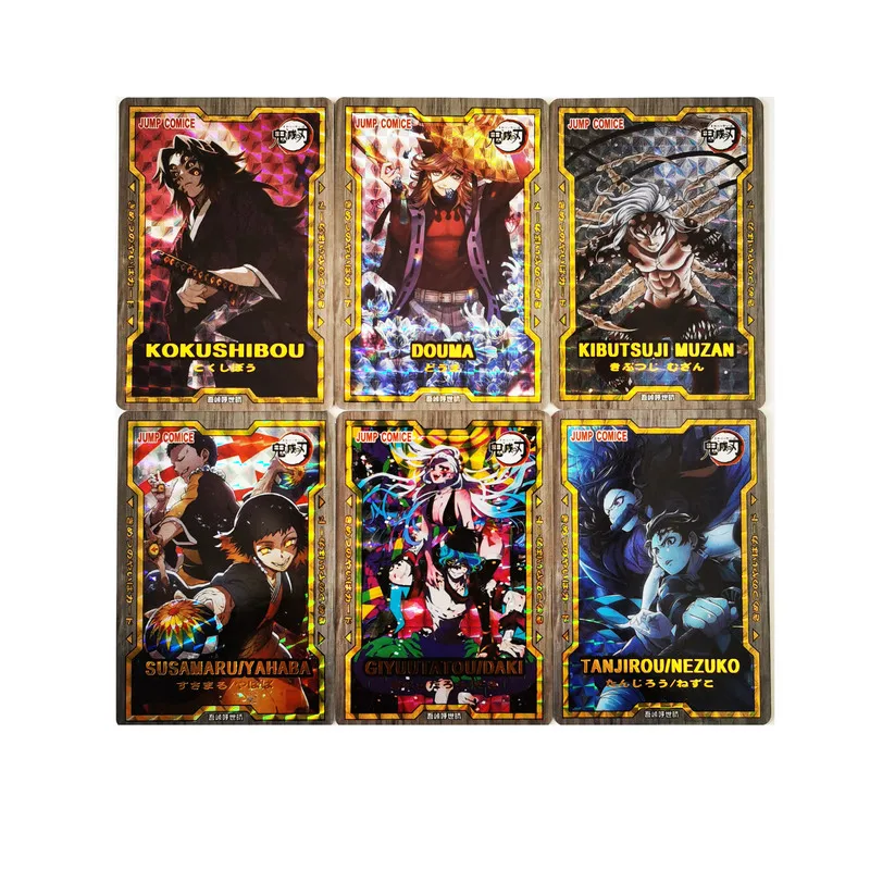 

29pcs/set Kimetsu No Yaiba Demon Slayer Kamado Tanjirou Hobby Collectibles Game Anime Collection Cards