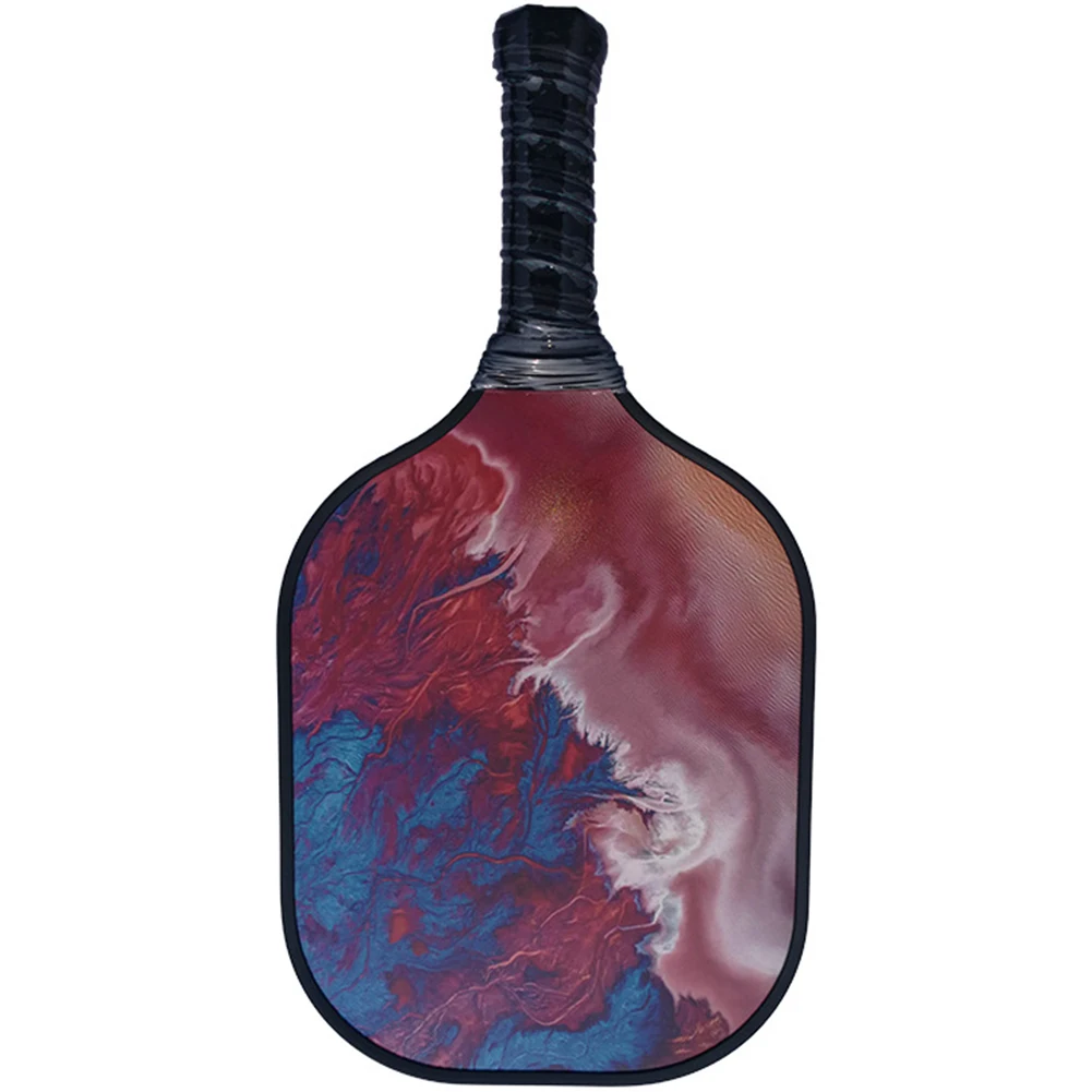 

Colorful Honeycomb Pickleball Paddle Accessories Outdoor Fiberglass Grip Handheld Play Cushioned Beat Racquet Sports Comfortable