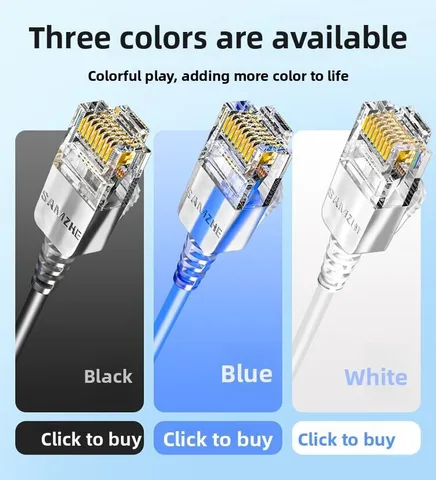 Кабель Ethernet SAMZHE Cat6A - Высокоскоростное соединение до 10 Гбит/с — пример использования