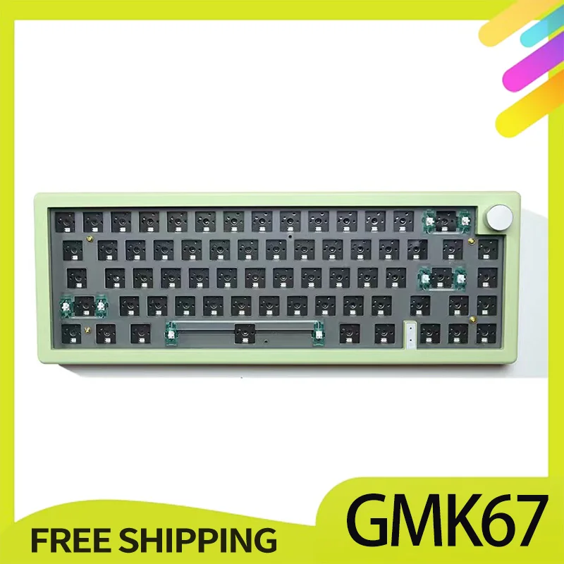 Gmk67-S механический комплект клавиатуры Bluetooth 5 0/2 4g Беспроводная/Проводная