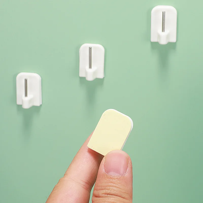 10 шт./упаковка губка для душа с двумя маленькими крючками