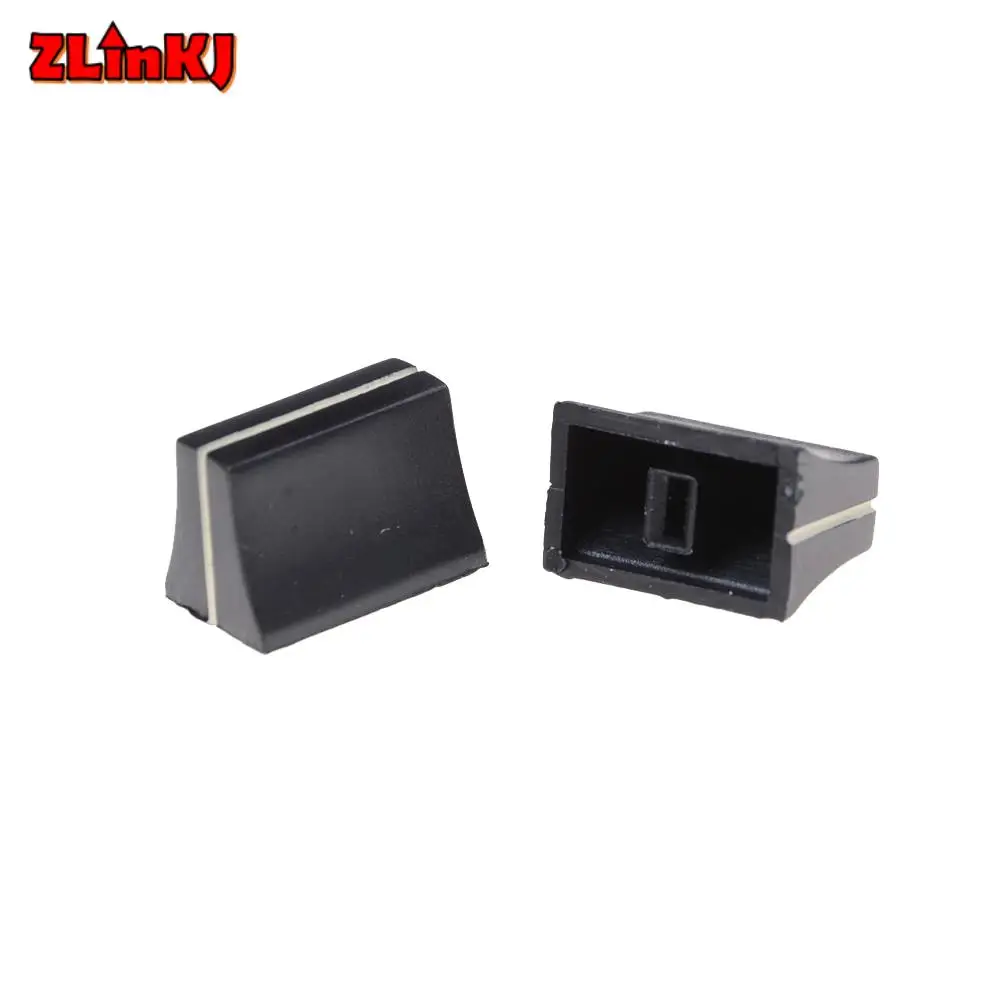 

10pcs/lot Slide Potentiometer Mixer Fader Knob 19mmLx12mm W for 4mm Shaft WF Switch Cap 19mm*12mm*13.5mm