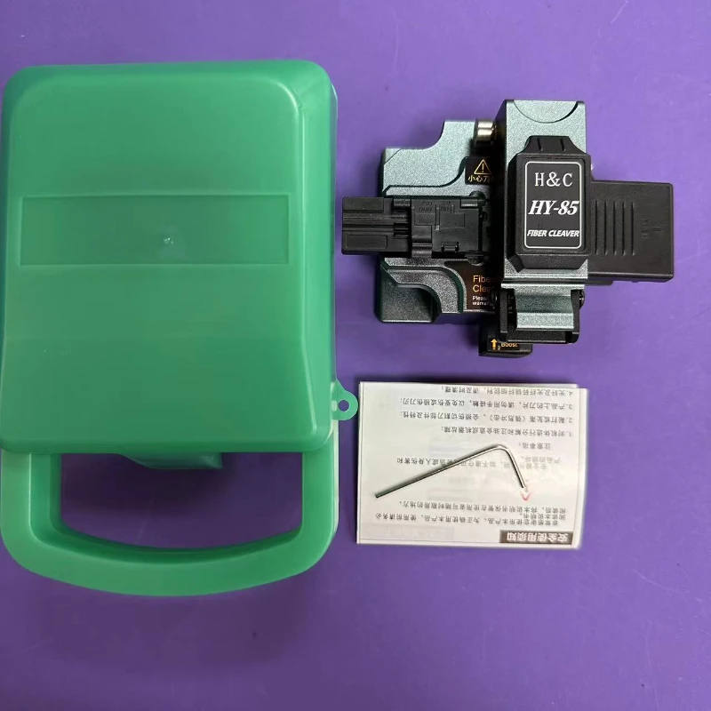HY-85 Fiber Cleaver High Precision Fiber Cutter Fully Automatic Fiber Cable Fiber Tool HY-30 Hot Melt Cutter