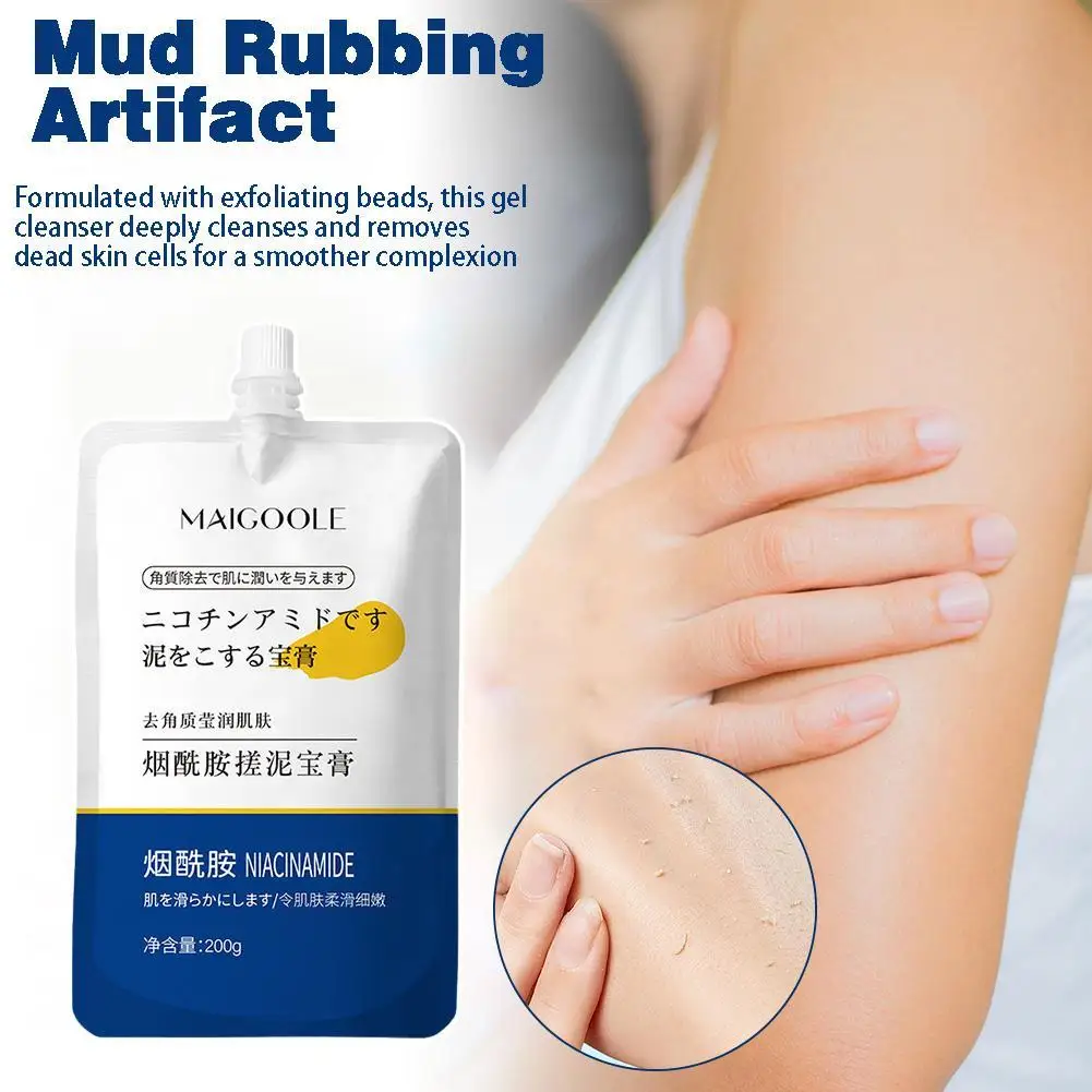 

Грязевая паста для удаления омертвевшей кожи и глубокой очистки всего тела