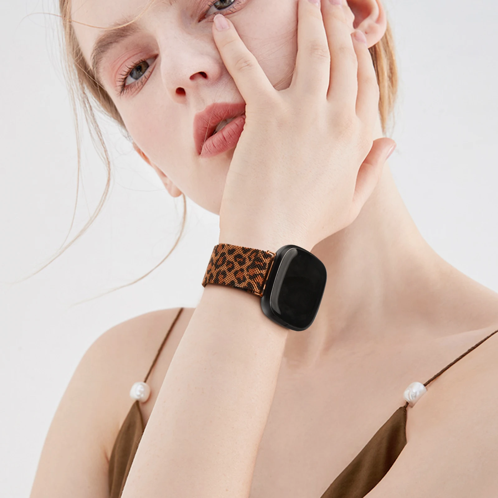 Умный Магнитный ремешок для Fitbit Versa 3/sense Band часов Браслет Sense Correa аксессуары умных