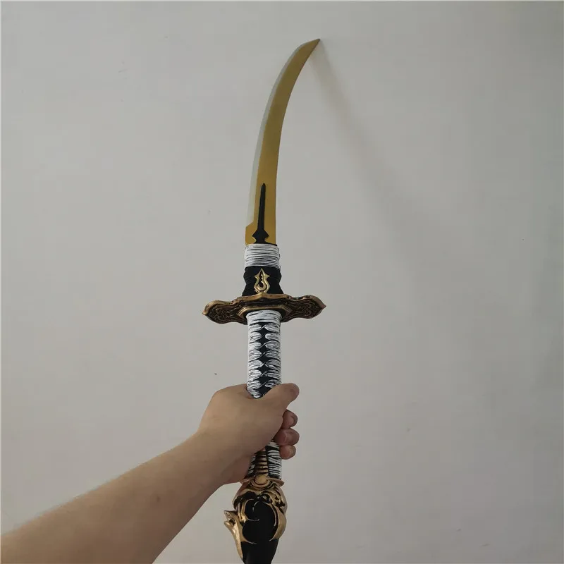 

Cosplay NieR Automata YoRHa No. 2 Type B 9S Nice Gloden/White Contract Sword 105cm Katana Weapon PU Model