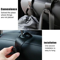 car seat back hook interior portable hanger universal storage for bag purse cloth grocery decoration dropship holder accessories