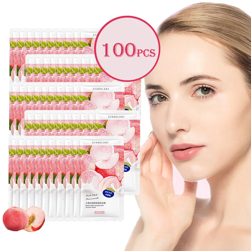 

100 шт., увлажняющие маски для лица от акне