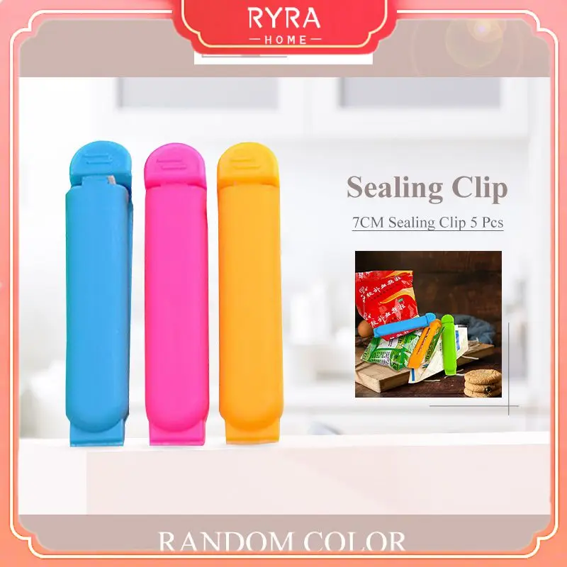 

Snack Seal Sealing Bag Clips Storage Food Sealer Clamp Plastic Sealing Tool Kitchen Tools And Gadgets Portable