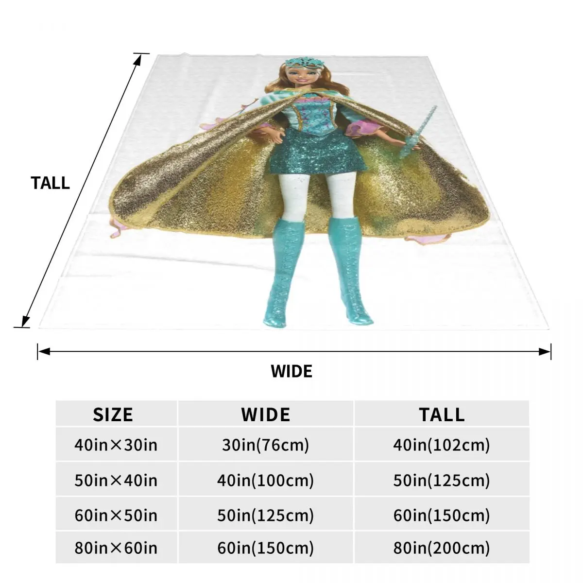 Фланелевые одеяла для Барби мягкое теплое покрывало кушетки кровати