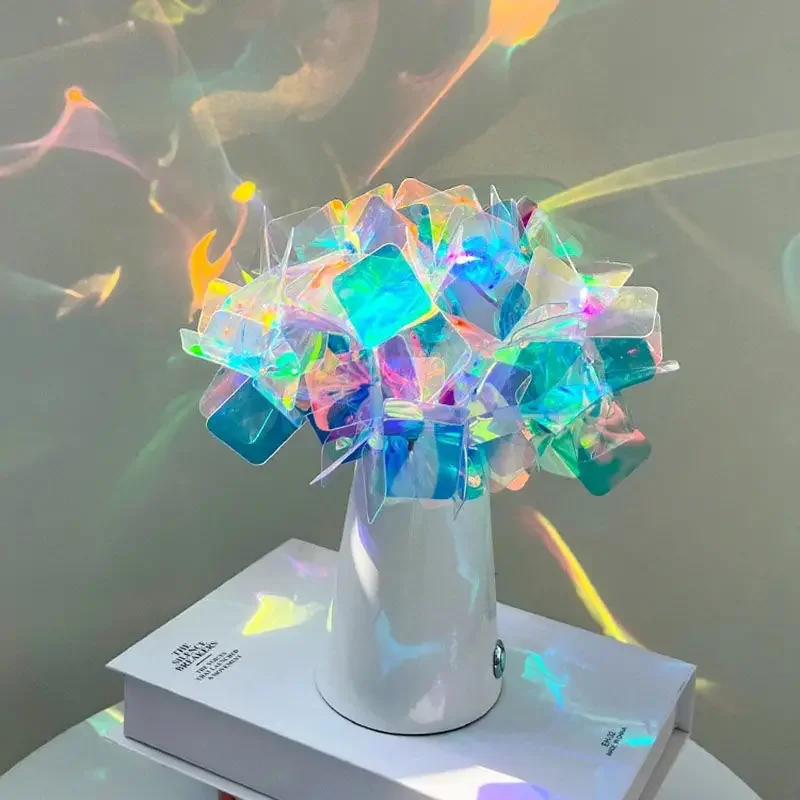

HMTX Colorful Petal Tricolor Night Light
