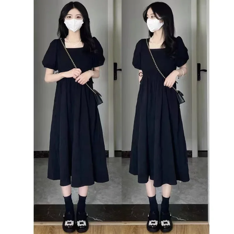 Высококачественное утягивающее длинное платье с талией женское лето 2023 шикарное