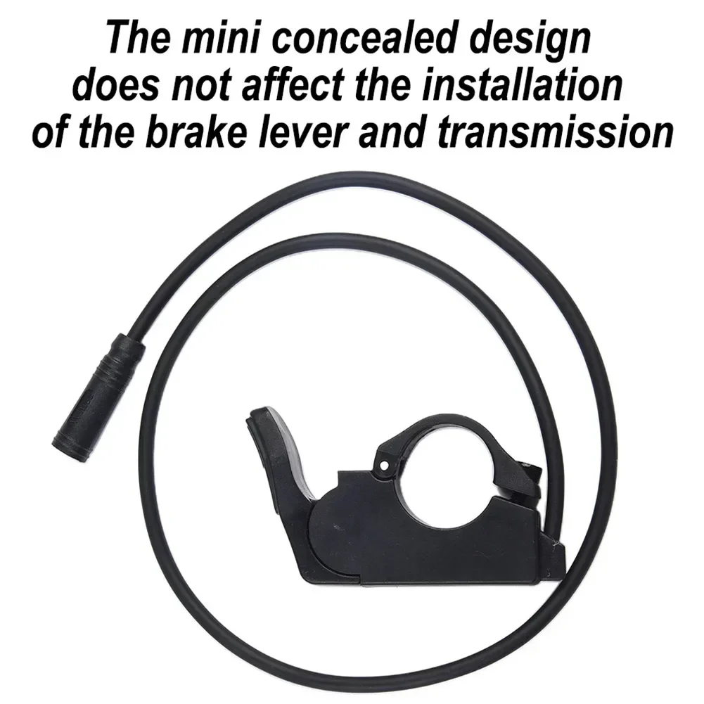 Дроссельная заслонка для большого пальца электрического велосипеда черная BBS01 02