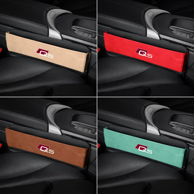 

Car Seat Slot Gap Storage Box Organizer For audi Q5 2015-2023 car Accessories