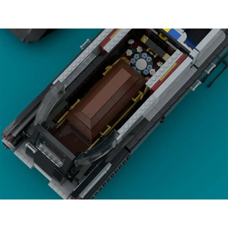 Женский черный призрачный автомобиль гоночный спортивный строительный блок