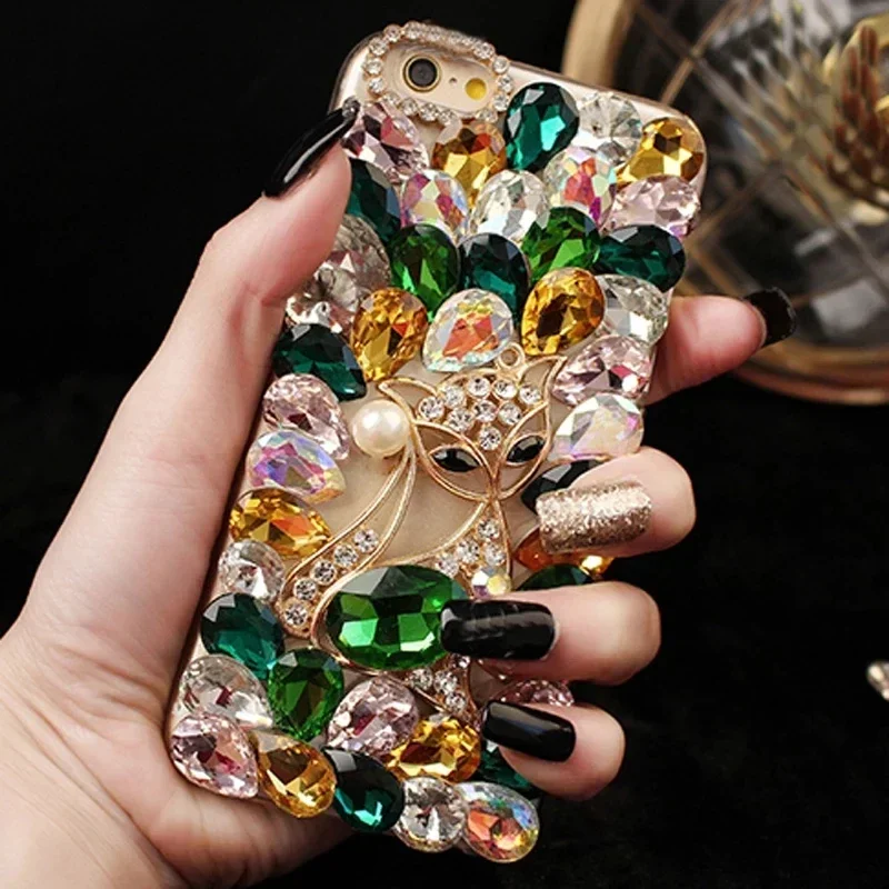 Фото Чехол со стразами для Xiaomi Redmi Note 10 S 9 11 Pro Max Red Mi Note 13 12 Pro 4G 5G Crystal Phone Coque №2