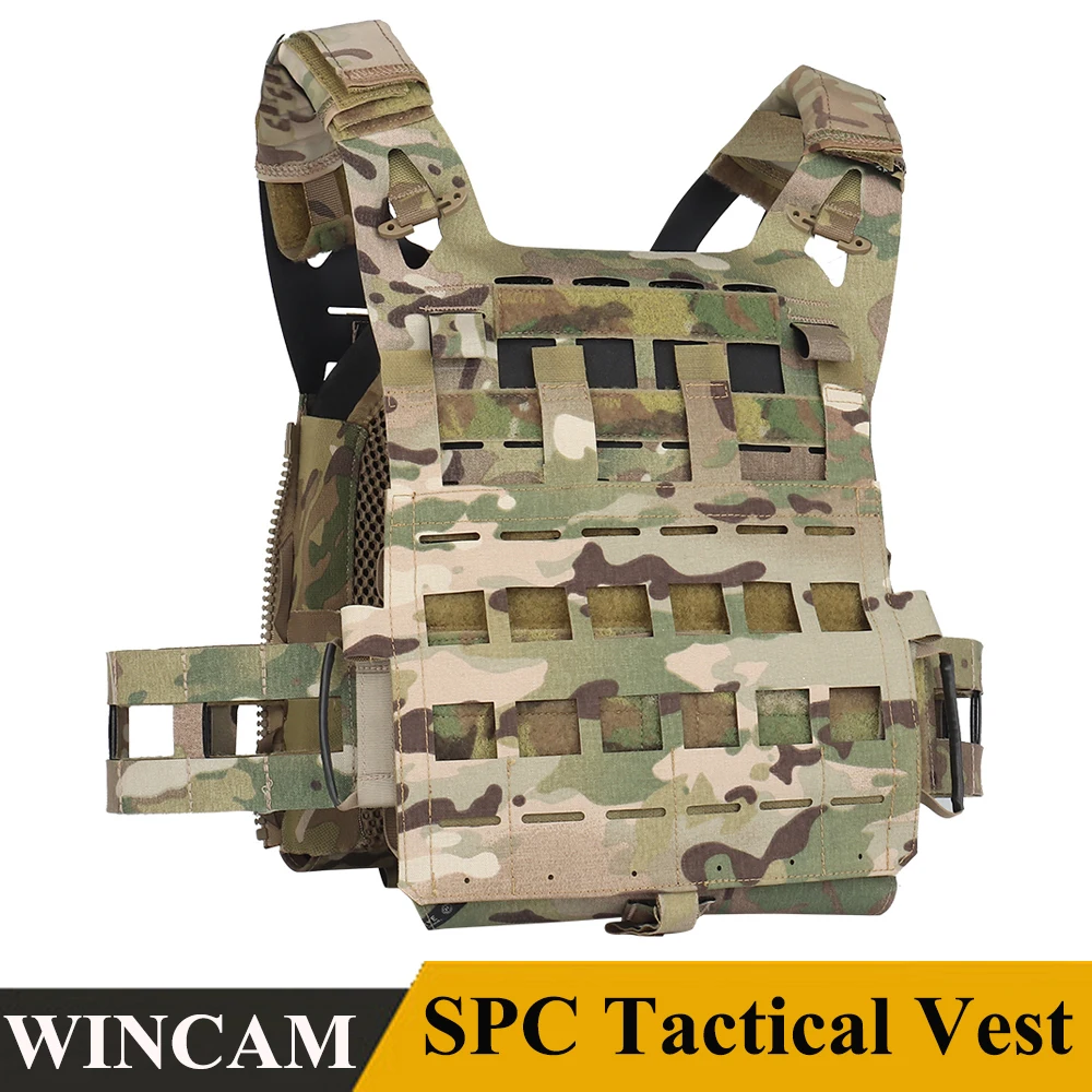 SPC Tactical Vest Lightweight Chest Rig Vest With MOLLE System Plate Carrier JPC Vest For Military Hunting Airsoft Equipment