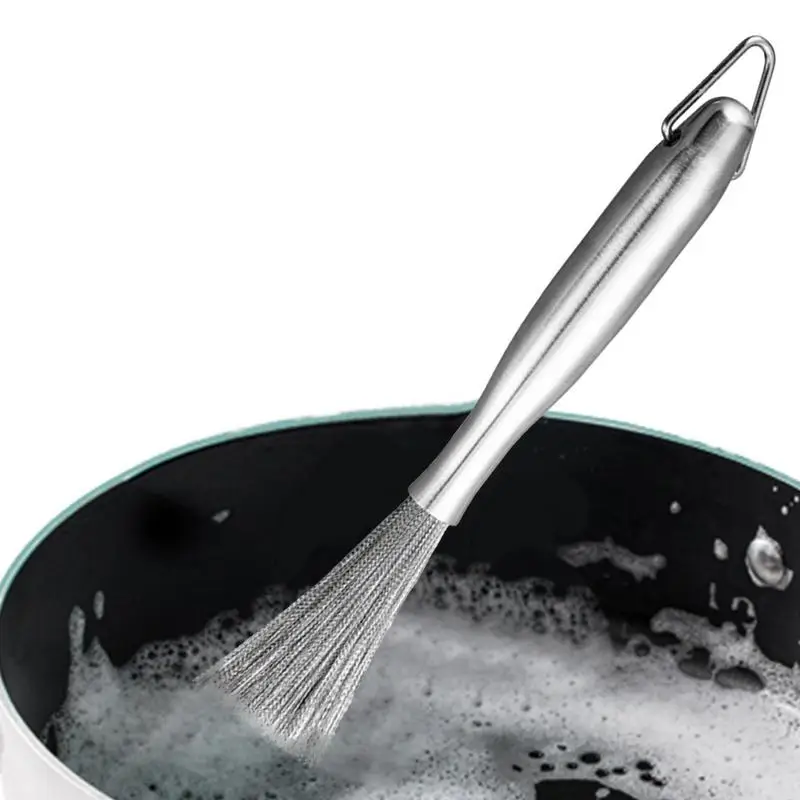 

Stainless Steel Scrubber Utensil Brush Cleaning Dishes Pans Pots Ovens Grills Stainless Steel Scrubber For Kitchen Sinks