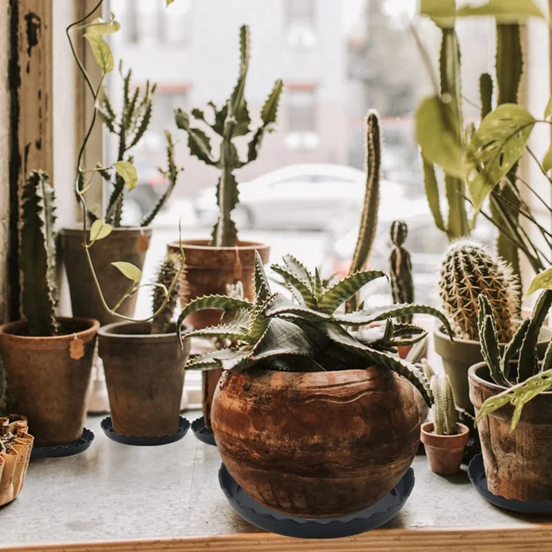 Акция! Блюдце для растений пластиковая фотоблюдце в 12 упаковках поднос ловли