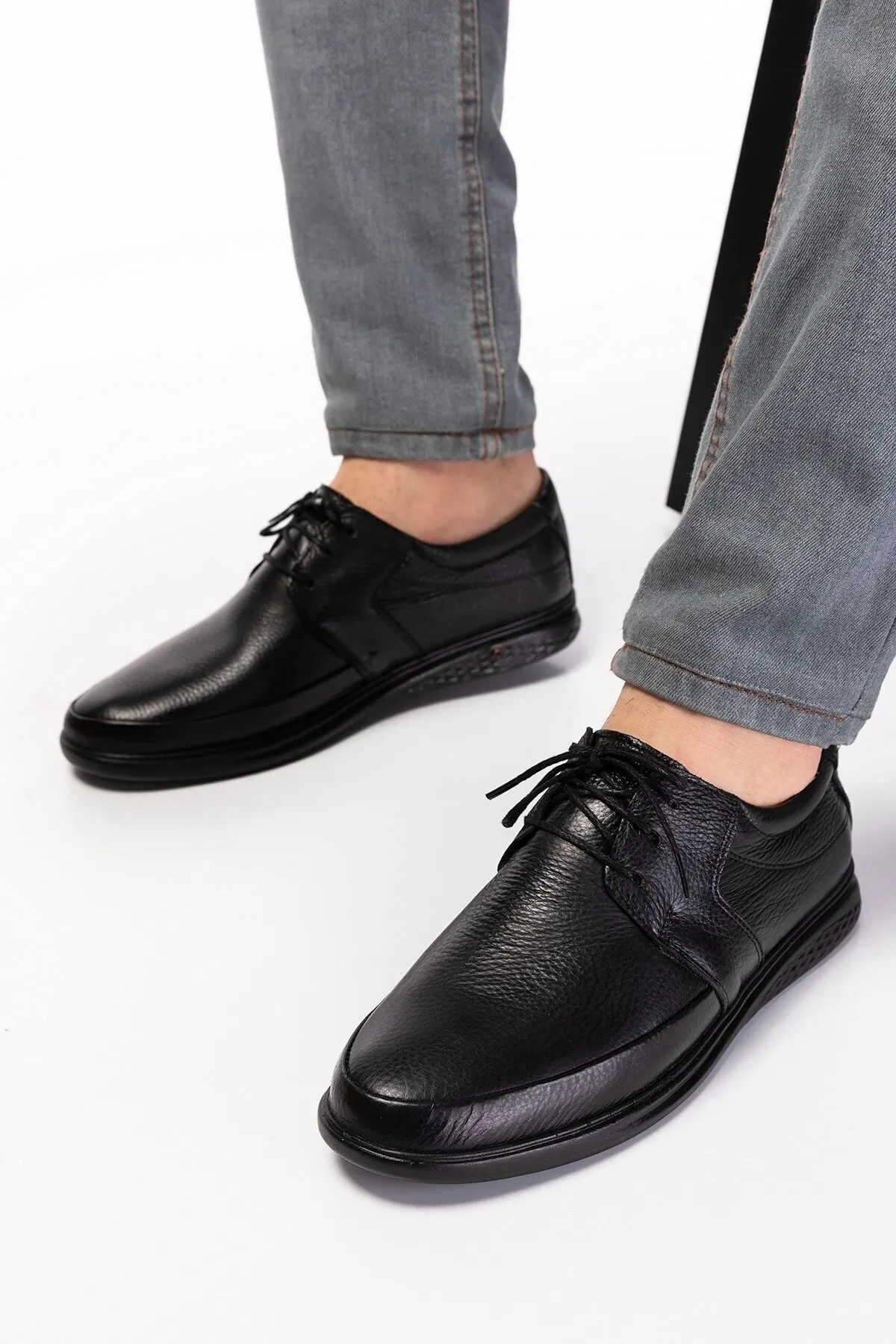 

Лоферы мужские ортопедические, натуральная кожа, гелевая подошва, Классические повседневные, удобная обувь