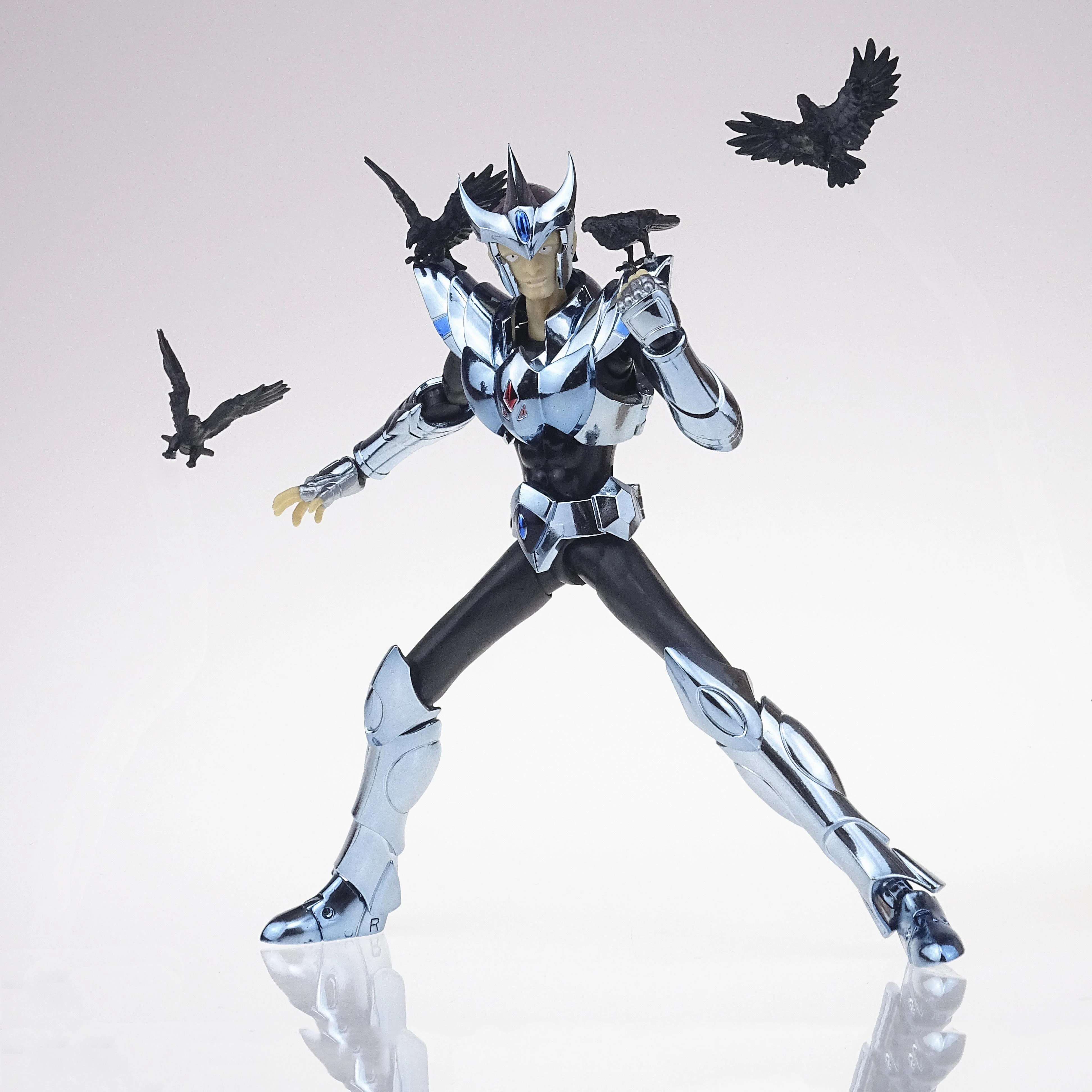 Saint Seiya Myth Cloth EX Crow Jamian Silver Knights of the Zodiac Аниме Металлическая Броня ПВХ Фигурка