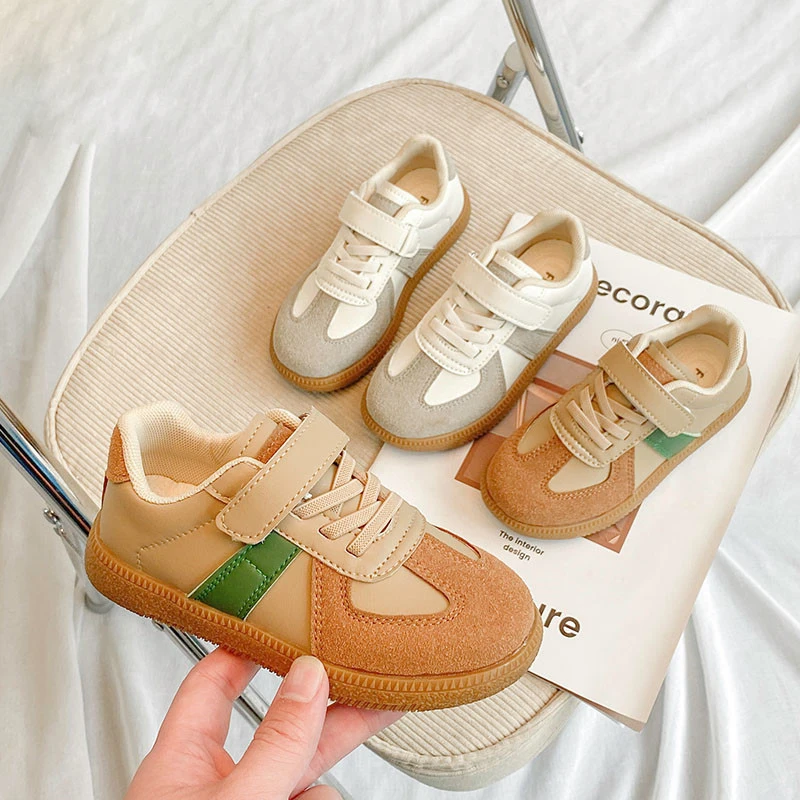 

Кроссовки детские серые, повседневная обувь для мальчиков и девочек, на весну-осень