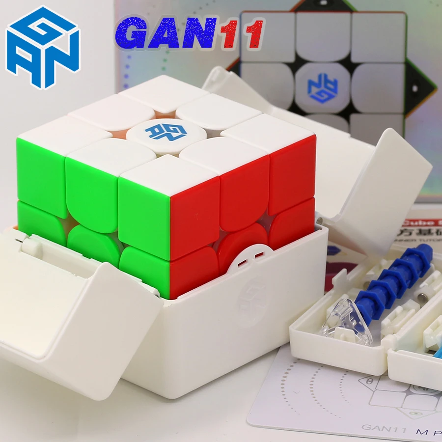 Магический куб-головоломка 3x3 GAN11, поверхность с УФ-покрытием GAN 11M Duo Mini Pro, венгерский куб GANCUBE 3X3X3, матовая поверхность