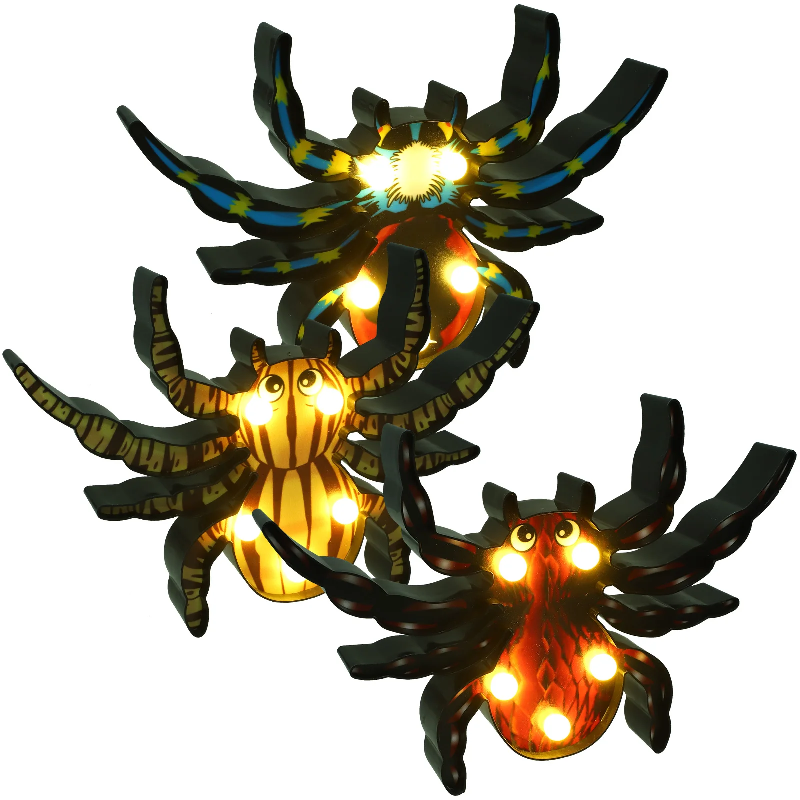 

Halloween Home Decorations Party Favors Spider Decorative Lamp Indoor Fall Table Lamps
