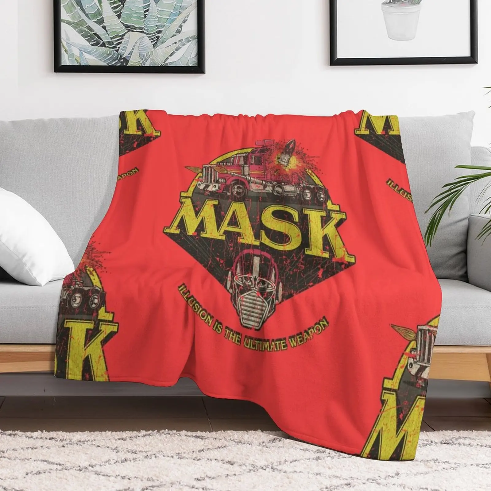 M.A.S.K. -Мобильное одеяло для пикника 1985 бросков гигантские одеяла