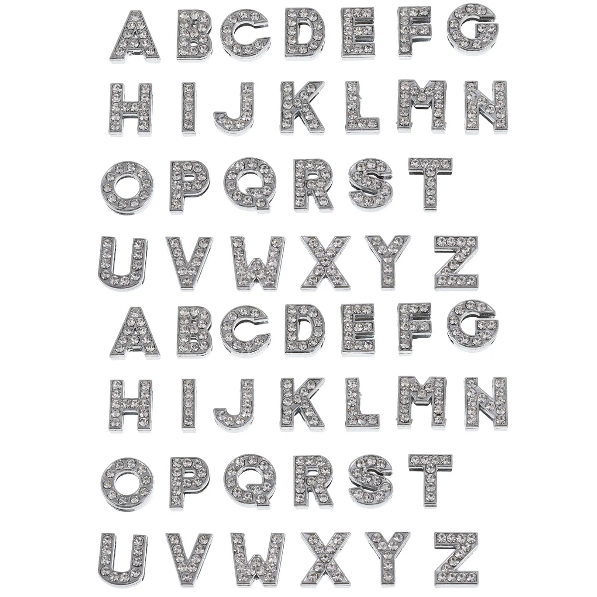 

104 pcs ABC Letter Charms Enamel Letter Charms Alphabet Charms Jewelry Findings Letter Charms A-z Charms