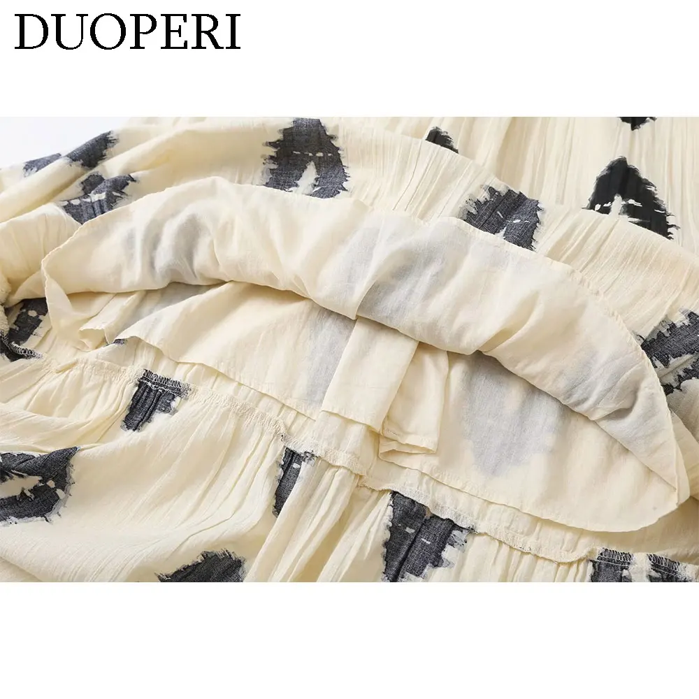 Платье DUOPERI женское ассиметричное на одно плечо Модный шикарный Повседневный