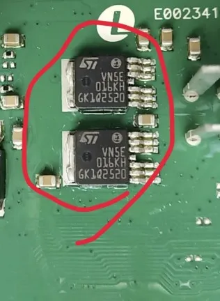 

VN5E016KH Automotive BCM Vulnerable Drive Transistor