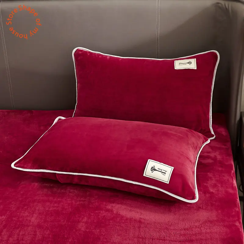 

Зимняя сверхмягкая плюшевая наволочка сплошного цвета для подушки, домашний декор, постельное белье, наволочка для сна, Наволочка на невидимой молнии, наволочка для подушки