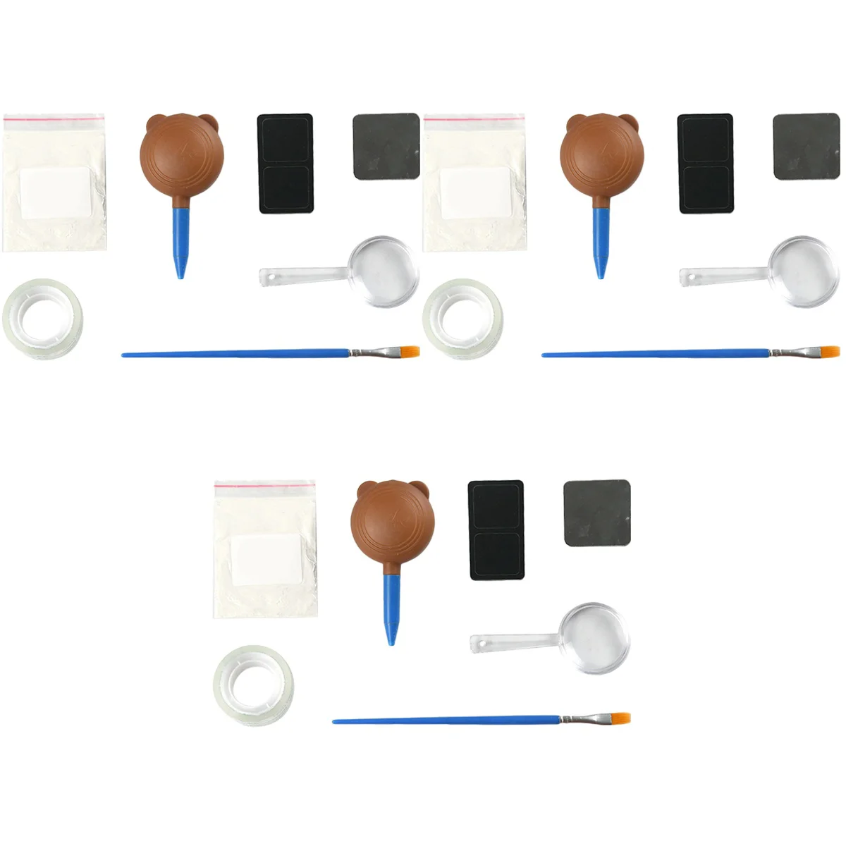 

3 Sets of Unique Educational Practical Experiment Professional Science Children Fingerprint