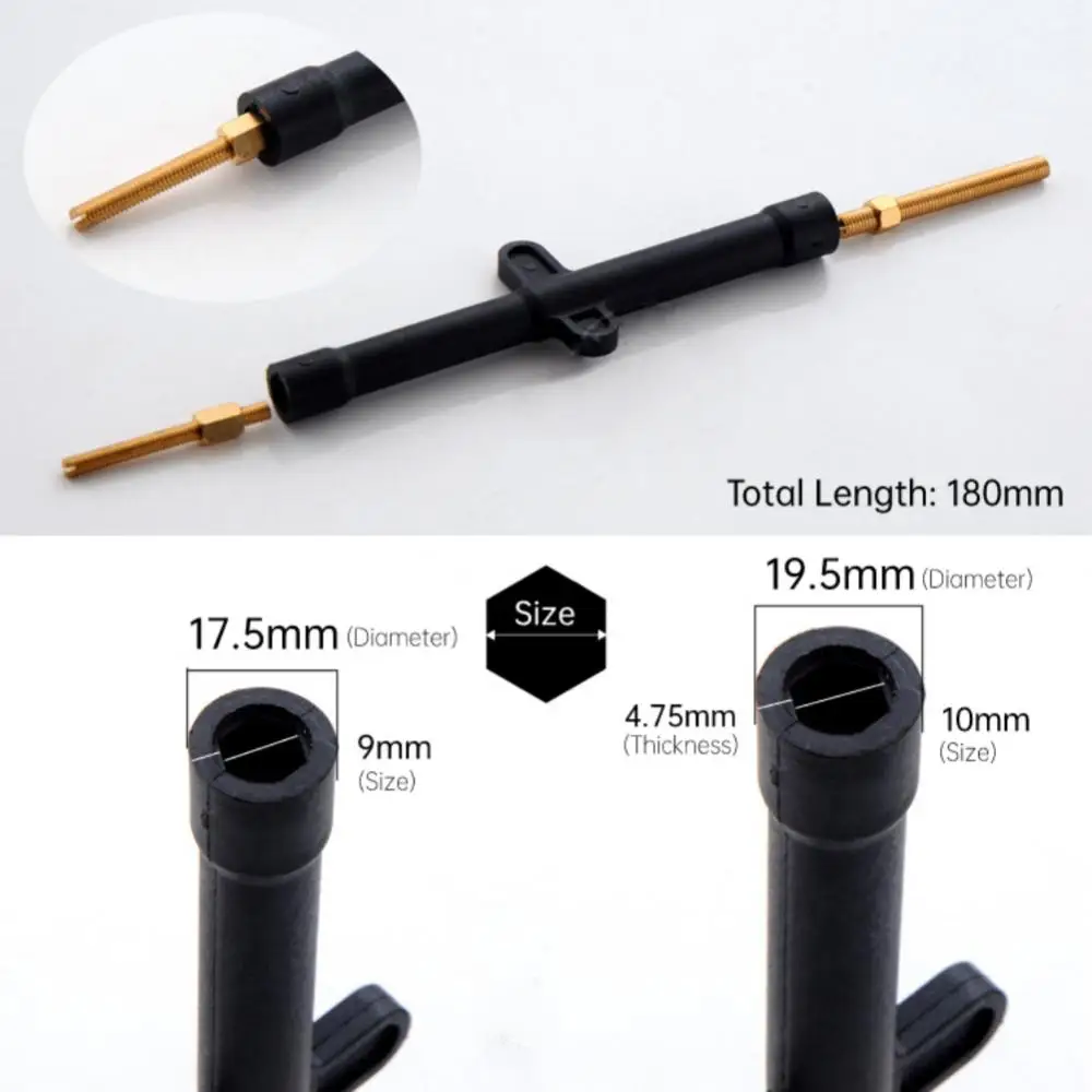 

1pc 9/10/11/12mm Faucet Socket Wrench Fixing Horseshoe Screw Rod Faucet Socket Installation And Removal Tools Faucet Accessories