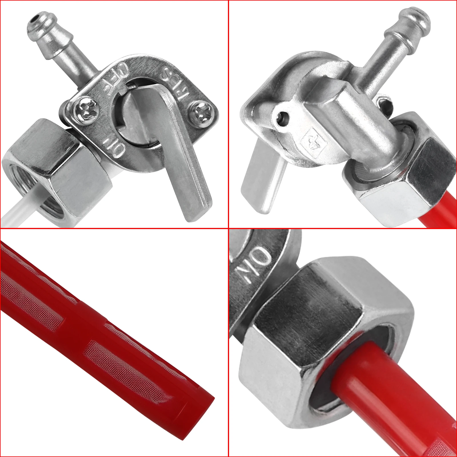 Переключатель клапана бензобака Petcock 14 мм для Honda Suzuki Yamaha XL CT TL XR CRF50 50cc 70cc 90cc 110cc 125cc