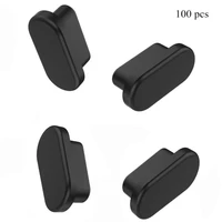 100pcs silicone cover usb 3 1 type c port anti dust plug protector for smartphone tablet and other with usb type c devices