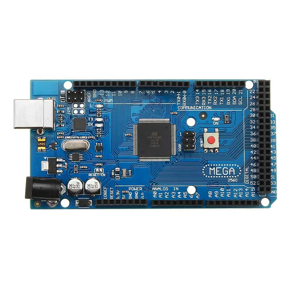 

2560 R3 AT2560-16AU Development Board Without USB Cable Geekcreit for Arduin Soldered Header