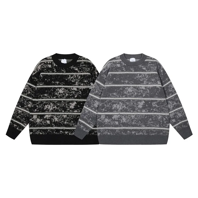 Модный вязаный топ в американском стиле для мужчин и женщин повседневный