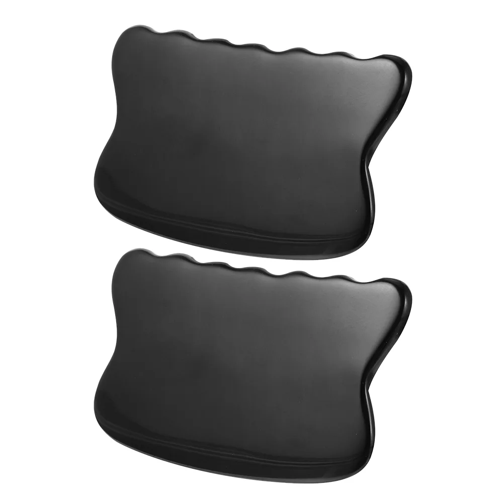 

Horn Scraping Board Beauty Salon Supply Buffalo Massager Home Gua Sha Tool Body Care Plate