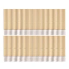 100 шт., пружинный тестовый зонд, золотистый штырь диаметром 0,68 мм, длиной 16 мм