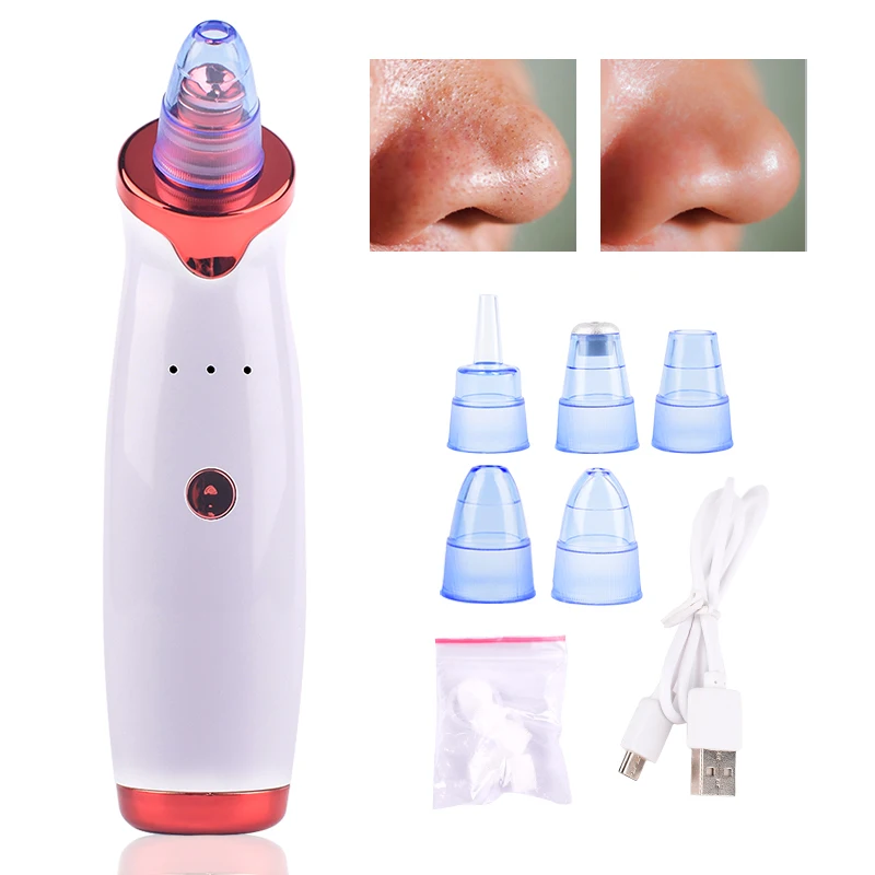 

Electric Blackhead Remover Vacuum Suction Facial Pore Cleaner Acne Pimple Nose Face Deep Cleansing Dermabrasion Dropshipping