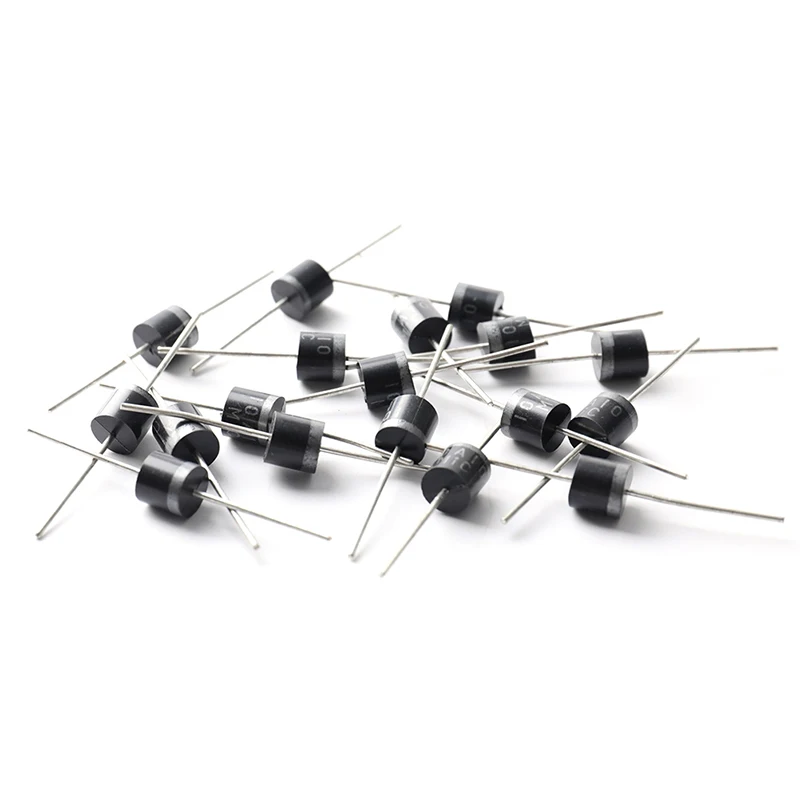 

50pcs/bag 10A10 10A 1000V Rectifier Diode Charging Diode Axial Rectifier Diode New